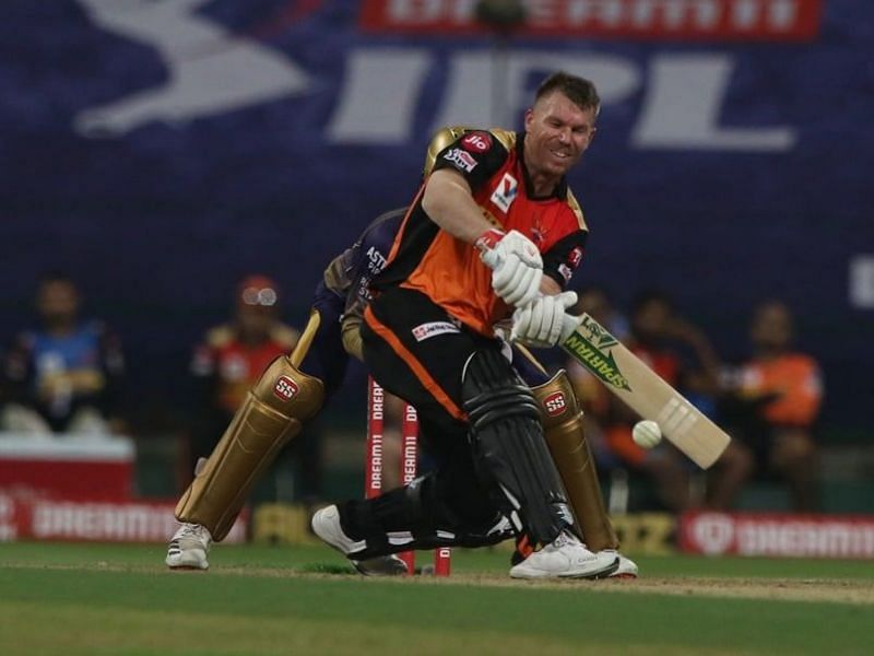 Warner led his team's late comeback in IPL 2020
